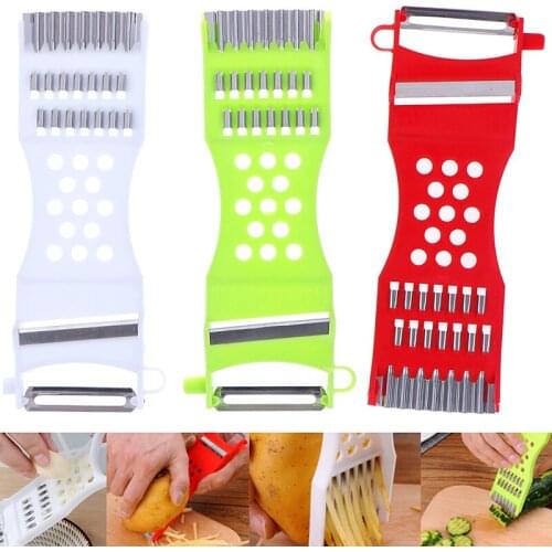 New 1 Pieces Multifunction Kitchen Gadgets Vegetable Fruit Peeler Parer Julienne Cutter Tools