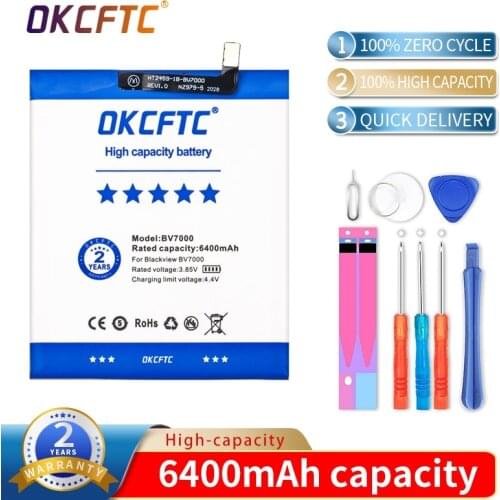 OKCFTC Batteries For Blackview BV7000 Pro Phones