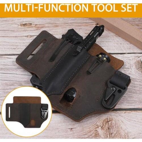 Olecranon Buckle EDC Tactical Multifunctional Belt Cover Tool Cover Flashlight Cover Knife Cover Waist Holster Outdoor Tools