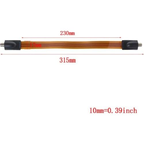 Flat Fcoaxlal Cabl E Female F Commector Pass Home/ Car WINDOW DOOR Satelllte Antenna TV 10166