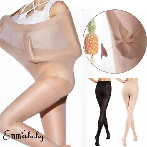 Durable Super Elastic Thights Women Nylon Magical Tights Shaping Pantyhose High Waist Shiny Glossy Tights