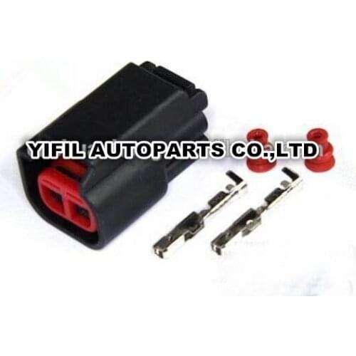 10/20/50/100pcs/lot 2 Pin/Way Sealed Female Camshaft Sensor Connector Plug Socket For Ford BA-BF Crank Cam Coil & FG Crank Cam