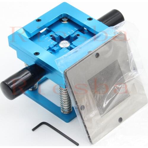 BGA Reballing Station Stencils Template Holder Foxture Jig table For PCB Chip Soldering Rework Repair