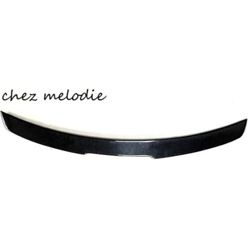 High quality real CARBON fiber Car rear Roof Spoiler Wing For JAGUAR XF 2016, no drilling needed