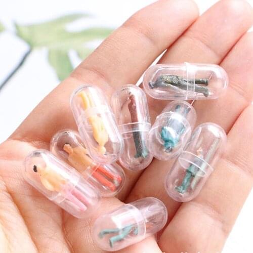 12pcs Capsule Resin Charms for Jewelry Making Cute Pendant DIY Earings Keychain