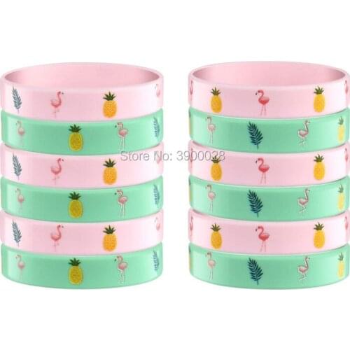 300pcs Hawaiian Themed silicone wristband Personalized Rubber bracelets Sports Gifts shipping by DHL A