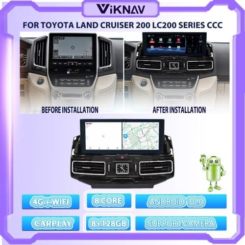 Car GPS Navigation For TOYOTA LAND CRUISER 200 LC200 Series CCC Auto Radio Multimedia Player GPS Head Unit Stereo Tape Recorder