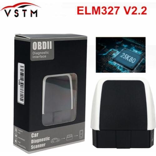 ELM327 V2.2 / V1.5 Bluetooth 4.0 PIC18F25K80 obd obd2 CAN BUS For IOS/Android/PC Torque Auto Code Reader ELM 327 V1.5