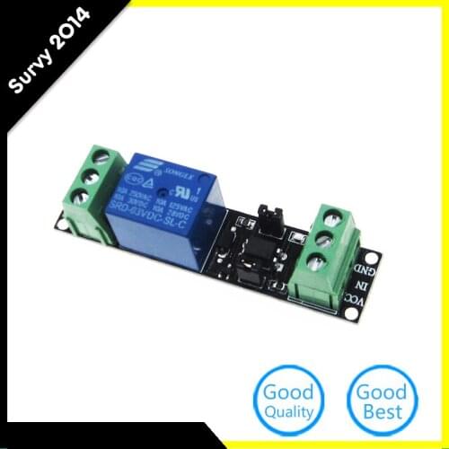 DC 3V Optocoupler Relay Module high-level controller 1 Channel Optical Isolation Expansion Board Relay for Arduino electronics