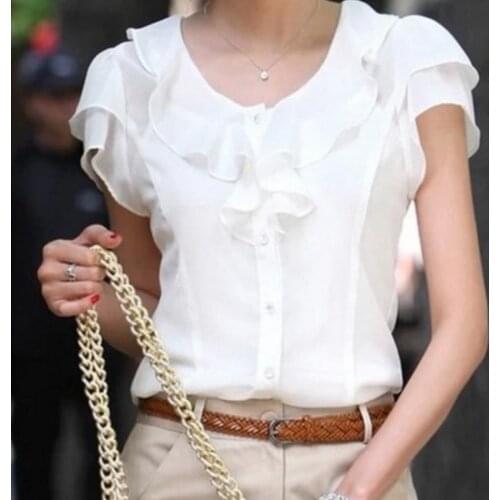 Белые блузки LUOYIYANG China At AliExpress