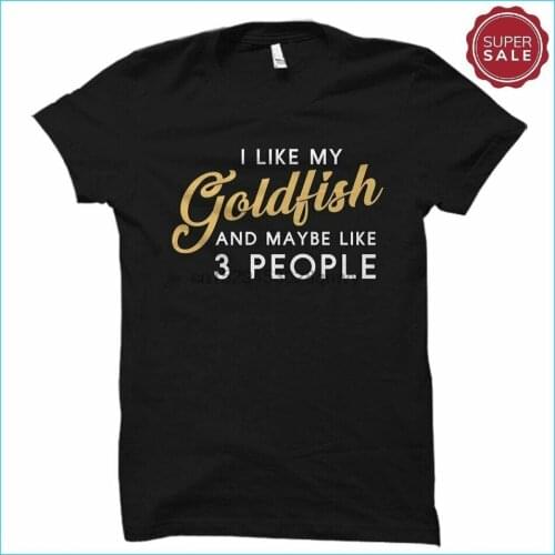 NEW GOLDFISH OWNER GIFT GOLDFISH SHIRT FISHKEEPER GIFT GOLDFISH