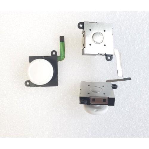 New 3D White Analog Joystick thumb Stick Grip Cap Sensor Module Control Rocker for Nintend Switch Lite Joy-Con Controller Button