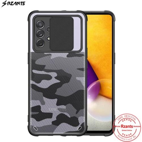 Rzants For Samsung Galaxy A52 A72 Galaxy A32 4G Galaxy A51 A71 Case Hard [Camouflage Lens] Camera Protect Slim Crystal Cover