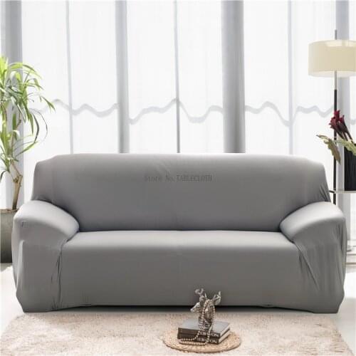 Four Seasons Universal Elastic All-inclusive Solid Color Sofa Cover Tightly Wrapped Fabric Non-slip Sofa Cover