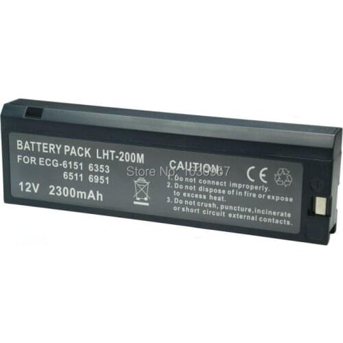 High Quality For Nihon Kohden ECG-6511 ECG-6951 Battery For Dongjiang ECG-11A ECG-11B, XI QUE XD-7100 XD-7200 ECG EKG Battery