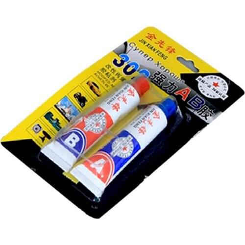 2pcs Super AB Glue Liquid Epoxy Resin Adhesive Metal Glass Wood Repair Tools