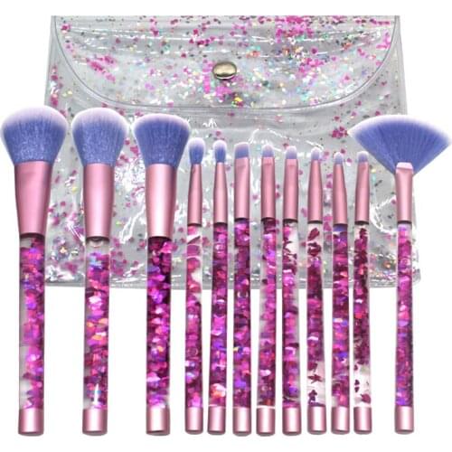 10Pcs Makeup Brushes Tool Set Cosmetic Powder Eye Shadow Foundation Blush Blending Beauty Make Up Brush Maquiagem