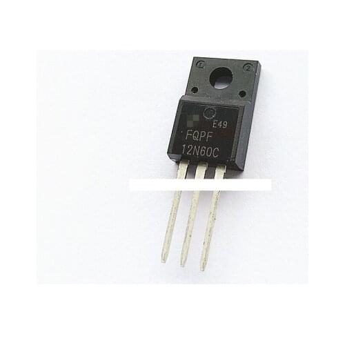 150PCS/LOT FQPF12N60C TO220F FQPF12N60 12N60 12N60C TO-220F New original spot hot sale