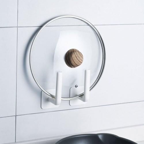 2pcs Ties Bag Hanger Hanging Racks Toilet Roll Paper Holders Adhesive Organizer Shelf Kitchen Bathroom Tools