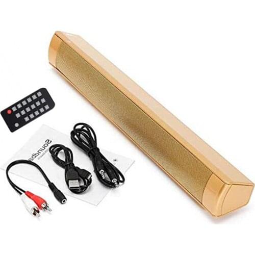 HYASIA Bluetooth Soundbar Stereo Loudspeaker Wireless bar Speaker TV Home Theater Acoustic System support Handsfree TF AUX mp3