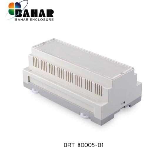 Din rail electrical box 1 Piece BRT 80005 bahar plastic enclosure 158*87*60 mm