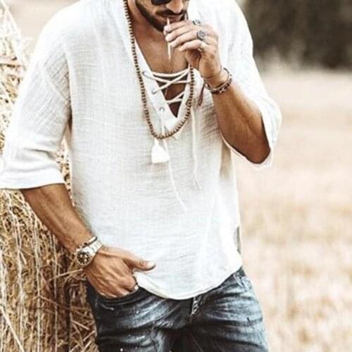 Hot Sale 2020 Summer New Mens Clothing European American Casual Fashion Solid Color Short-sleeved T-shirt Mens T-shirt