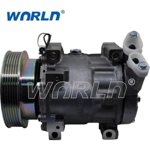 Vehicle AC compressor For Renault LOGAN - DACIA DUSTER 7V16 4PK OEM NO. 8200781488 8200212548 8200866443