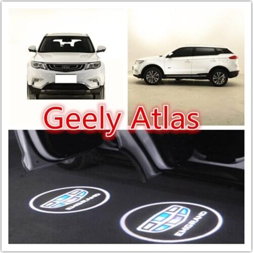 Car dedicated hospitality lamp , door light modification for Geely BoYue , Geely Atlas