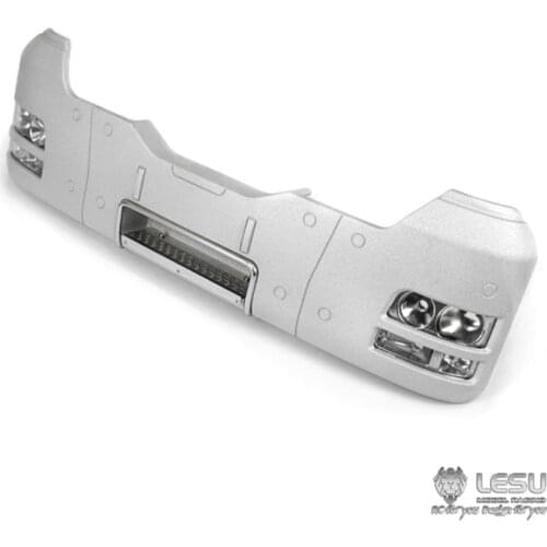 Metal Front Lower Bumper for 1/14 LESU RC MAN TG Dumper Truck DIY Model Car