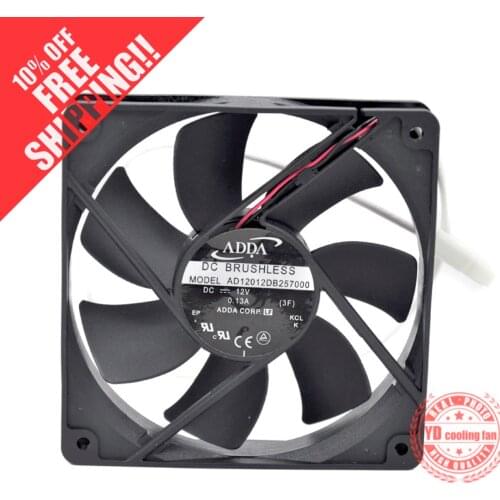 NEW ADDA AD12012DB257000 12cm ATX silence cooling fan