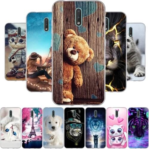 Silicone Case For Nokia 2.3 Cases 6.2 inch Full Protection Soft TPU Back Cover for Nokia 2.3 Bumper Phone Shell Bag Coque