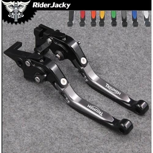 RiderJacky Folding Extendable Motorcycle Brakes Clutch Levers For TRIUMPH SPRINT ST/RS 2004-2009 2005 2006 2007 2008