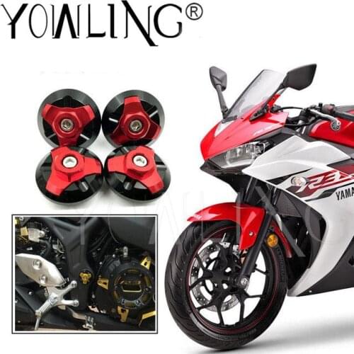Universal Motorcycle Accessories frame hole covers Fairing body work Bolts Screws for yamaha yzf r3 r300 r25 r250 2013 2014 2015