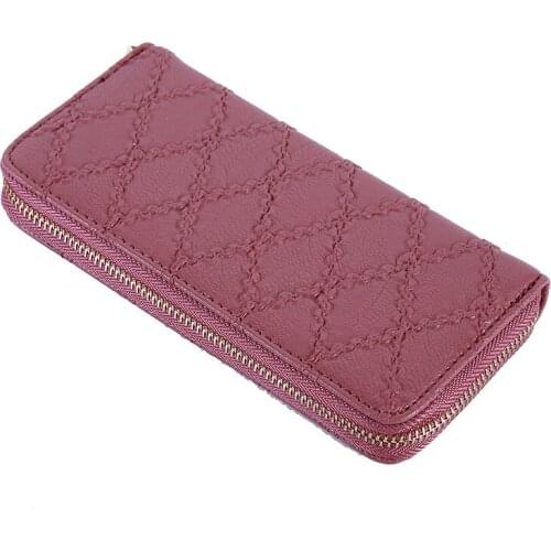 Women Fashion Tassel Long Purse Multifunction Bag Casual Handbag Lady Zipper Bag Money Female Coin Packet