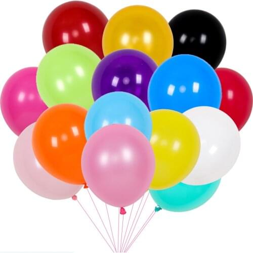 10 pcs 10 inch latex balloon golden color birthday party holiday wedding decoration arrangement balloon wholesale