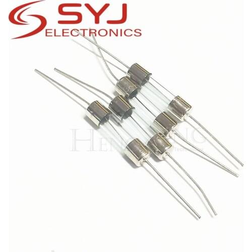 5pcs/lot leaded glass fuse 5x20MM 15A 250V