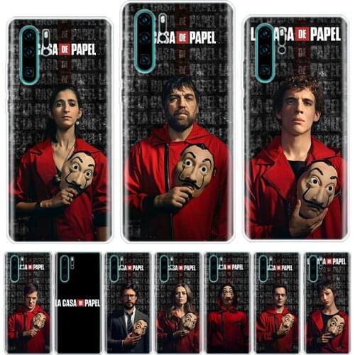 Money Heist House Paper TV-Show cover Phone Case For Huawei Honor Y5 Y6 Y7 Y9 Y9 9 10 20 Lite Pro 7A 7X 8S 8X 8A 9X 1020i 2019 C