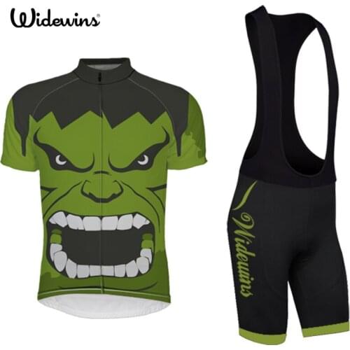 Creen scar 2018 Summer Quick-Dry Cycling Jersey Maillot Ropa Ciclismo Racing Bicycle Clothing Mans MTB Bike Clothes 5287