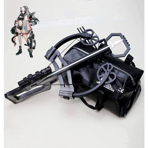 Hot Game Arknights Schwarz Cosplay Prop Schwarz Weapon Crossbow PVC Bow & Arrow Bag Halloween Carnival Cosplay Props Gift Toys
