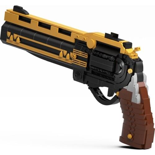 The Last Word Game Destinyed 2 series exotic hand cannon building blocks classic gun pistol figure Military bricks toys kids