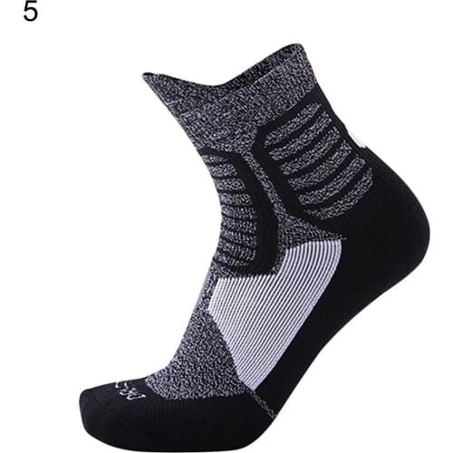 1Pair Running Stockings Men Short Socks thick Sweat Sweat-Absorbent Outdoor Sports Walking Stockings for Basketball Stockings