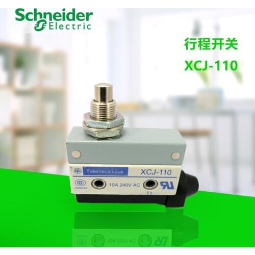 Optimized Type Travel Limit Switch Micro Switch Cable Cover XCJ110 1P, 1C / O Fast Action with Soft Rubber Direct Motion Formula