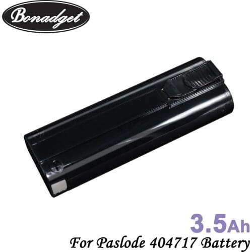 Bonadget Rechargeable 6V 3500mah Ni-MH Battery For Paslode 404717 B20544E IM350A IM200F18 IM350CT IM65A Power Tool Battery