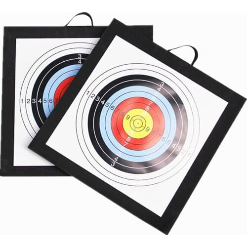 Archery Target High Density EVA Indoor Outdoor Shooting Practice Foam Target Equipment For Recurve Straight Bow 50x50cmX3cm