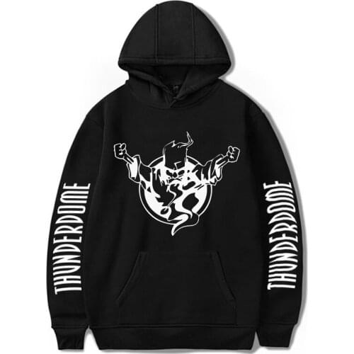 2021 New Thunderdome Hoodie Children Pullover Thunder Dome Sweatshirts Long Sleeve Casual Kids Outerwear Boys/ Trendy Clothing