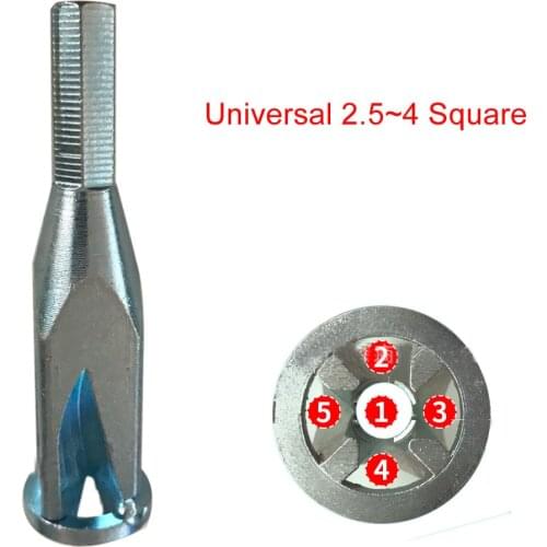 2.5~4 Square Universal Quick wiring Cable Connector Wire Twisting Tool Stripper For Electrical Power Hand Drill