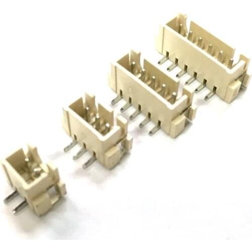 Vertical XH2.54 AT Pitch 2.54mm SMT Connector Surface Mounted Technology Needle Seat Socket 2P 3P 4P 5P 6P 8P 9P 10P