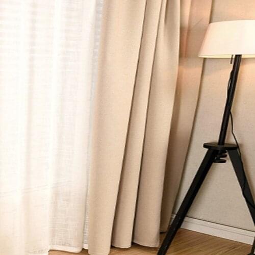 Blackout Curtains for Living Room Kitchen Bedroom Modern Curtain Window Blinds Solid Color Drapes