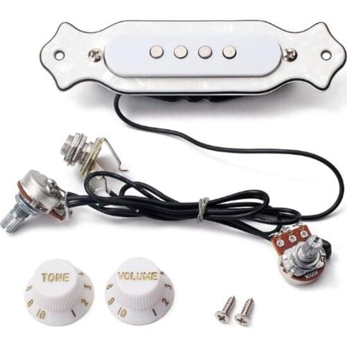 Guitar 500K Control Line Sound Hole Pickup For Cigar Box