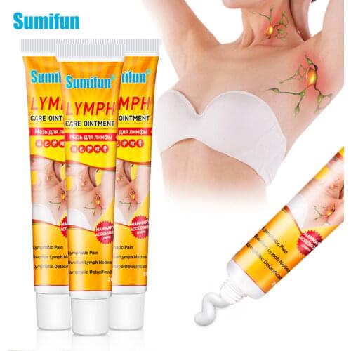 Sumifun New 1Pcs Lymphatic Detox Cream Drainage Mammary Accessory Lymph Ointment Lymph Node Anti-Swelling Body Relax Cream P1197